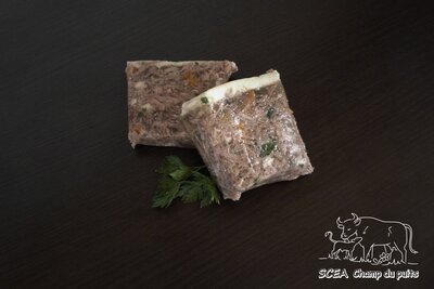 Charcuterie bio - pâté de tête 500g