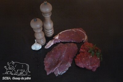 Boeuf bio - colis mix 1kg