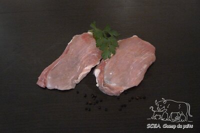 Porc bio - 2 grillades