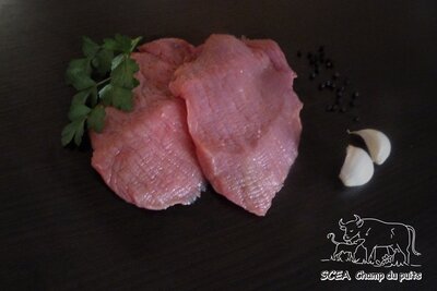 Veau bio - 2 escalopes