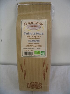 Farine de meule biologique t110