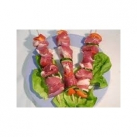 Porc brochettes x4 surgelées