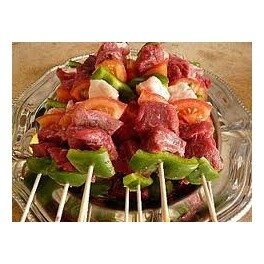 Veau brochettes x4 surgelées