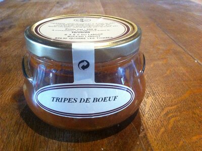 Conserve tripes de boeuf tomate