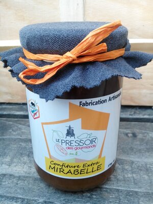 Confiture extra de mirabelle