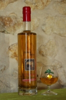 La rustique, eau de vie de cidre vieillie en fût de chêne
