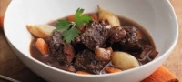 Plat cuisiné -boeuf bourguignon stérilisé