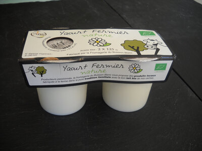 Yaourt nature x 2