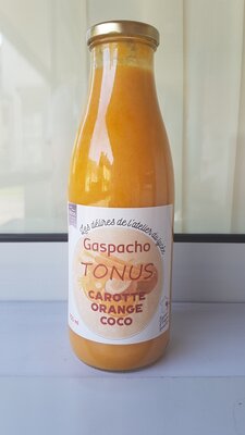 Gaspacho tonus - carotte orange coco
