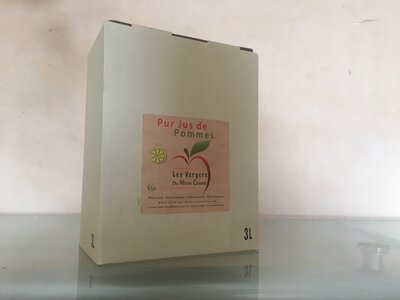 Jus de pommes citron  bio cubi 3l