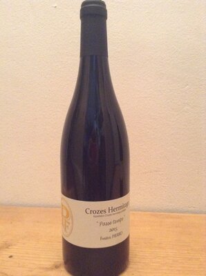 Vin rouge bio crozes hermitage 2019