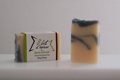 Savon ylang-ylang au lait d'ânesse