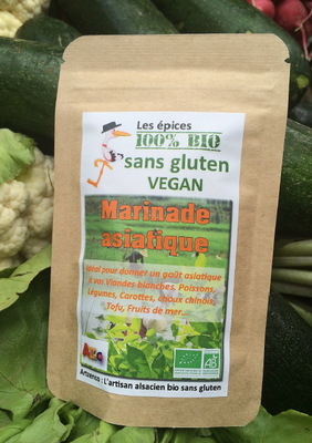 Marinade asiatique - bio, végan, sans gluten