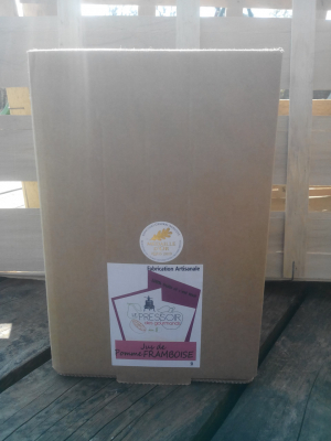Cubi pomme framboise 5l