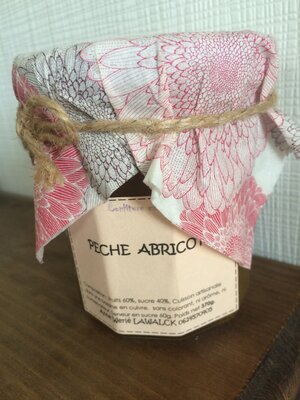 Confiture pêche et abricot