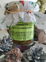 Confiture de courgette, citron, gingembre