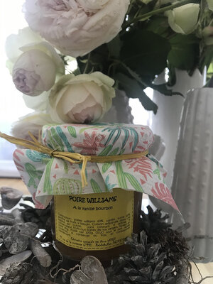 Confiture extra poire williams, vanille