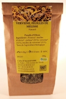 Tisane verveine - feuilles de mélisse