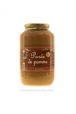 Purée de pomme bio sans sucre 1.6kg