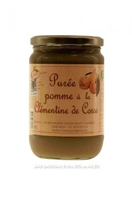 Purée pomme-clémentine corse bio 620g