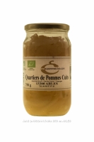 Quartier de pommes cuits bio 750 gr