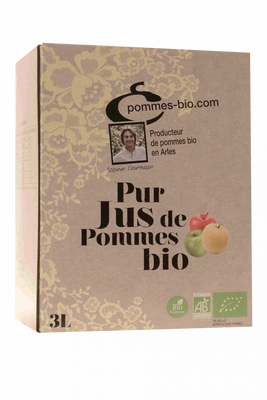 Jus de pomme bio bib 3 l