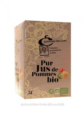 Jus de pomme bio bib 5 l