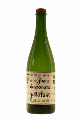 Pétillant de pomme bio sans alcool 75cl