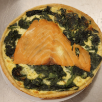 Quiches épinard saumon fumé