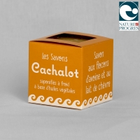 Savon aux flocons d’avoine et au lait de chèvre, cube 5 cm - emballé