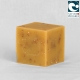 Savon aux flocons d’avoine et au lait de chèvre, cube 5 cm - emballé - image 2