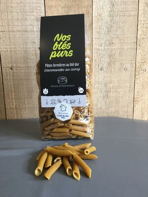 Gourmandes au curry - pâtes fermières