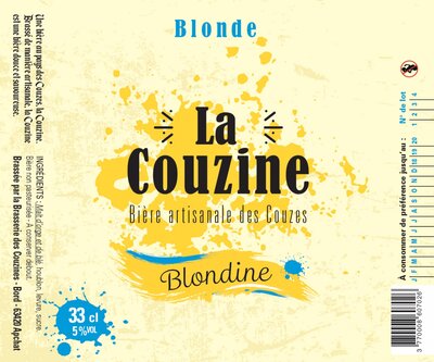 La couzine blondine