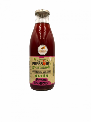 Jus de pomme framboise 1l
