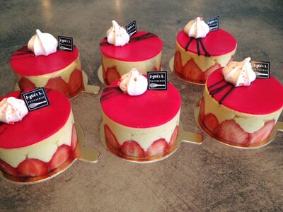 Fraisier individuel x 2