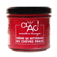 Crème de betterave au chèvre frais