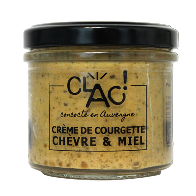 Crème de courgette chèvre & miel