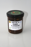 Confiture courge au citron vert