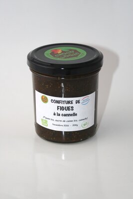 Confiture figue à la cannelle bio