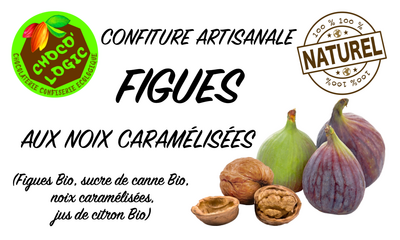 Confiture figues et noix