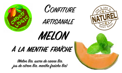 Confiture melon à la menthe fraîche
