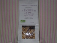 Prep risotto riz complet et lentillon du berry au chou kale