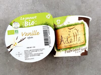 Lot de 6 yaourts à la vanille de madagascar