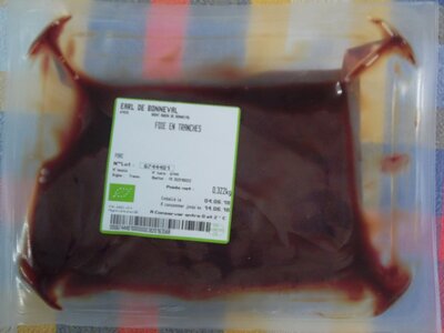 Foie de porc bio