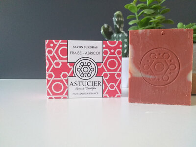Fraise abricot savon surgras