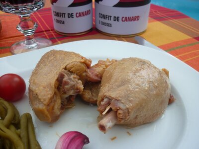 Confit de canard 6 cuisses 