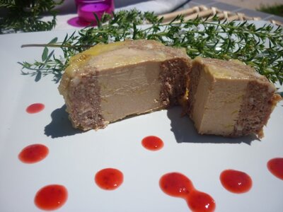 Lou pastou naturel 30% de foie gras de canard: