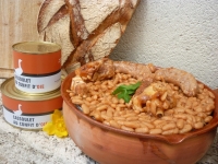 Cassoulet au confit d'oie
