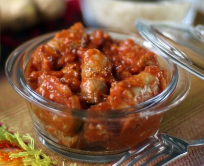 Rougail  saucisse façon traiteur 500