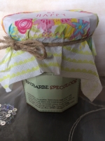 Confiture de rhubarbe aux speculoos